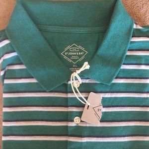 St. John’s Bay Striped Polo Shirt